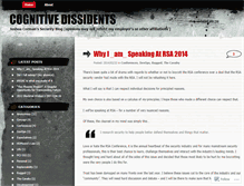 Tablet Screenshot of cognitivedissidents.com